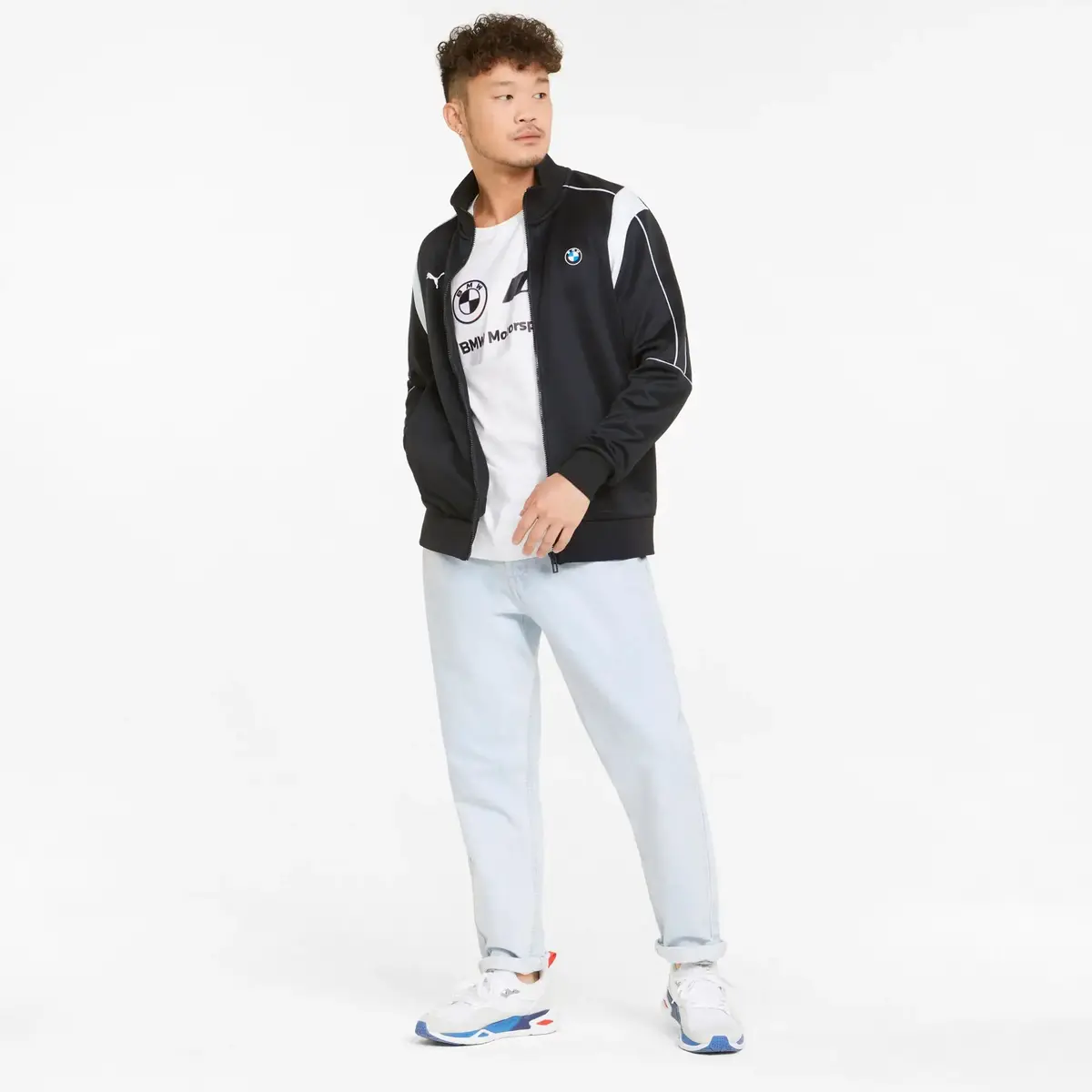 Puma BMW MMS T7 Track Jacket Siyah Erkek Ceket