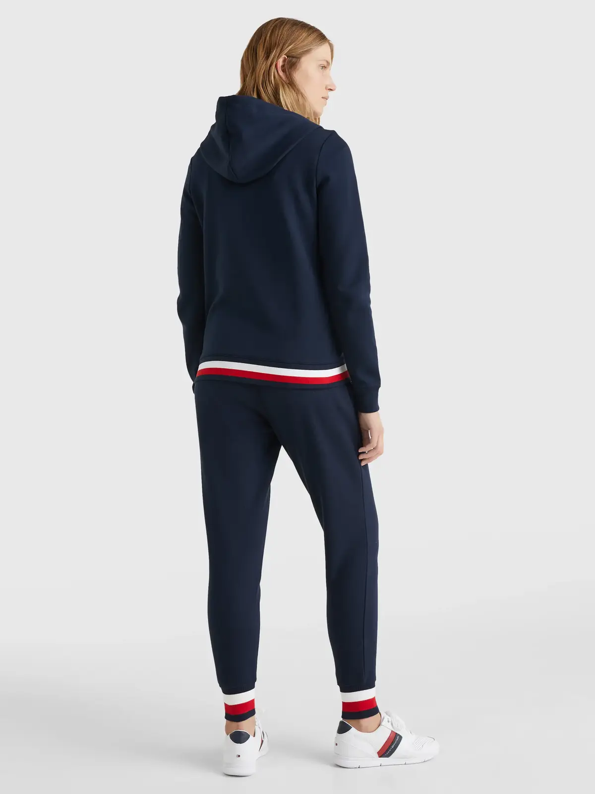 Tommy Hilfiger HERITAGE ZIP-THROUGH Kadın Siyah Hoodie