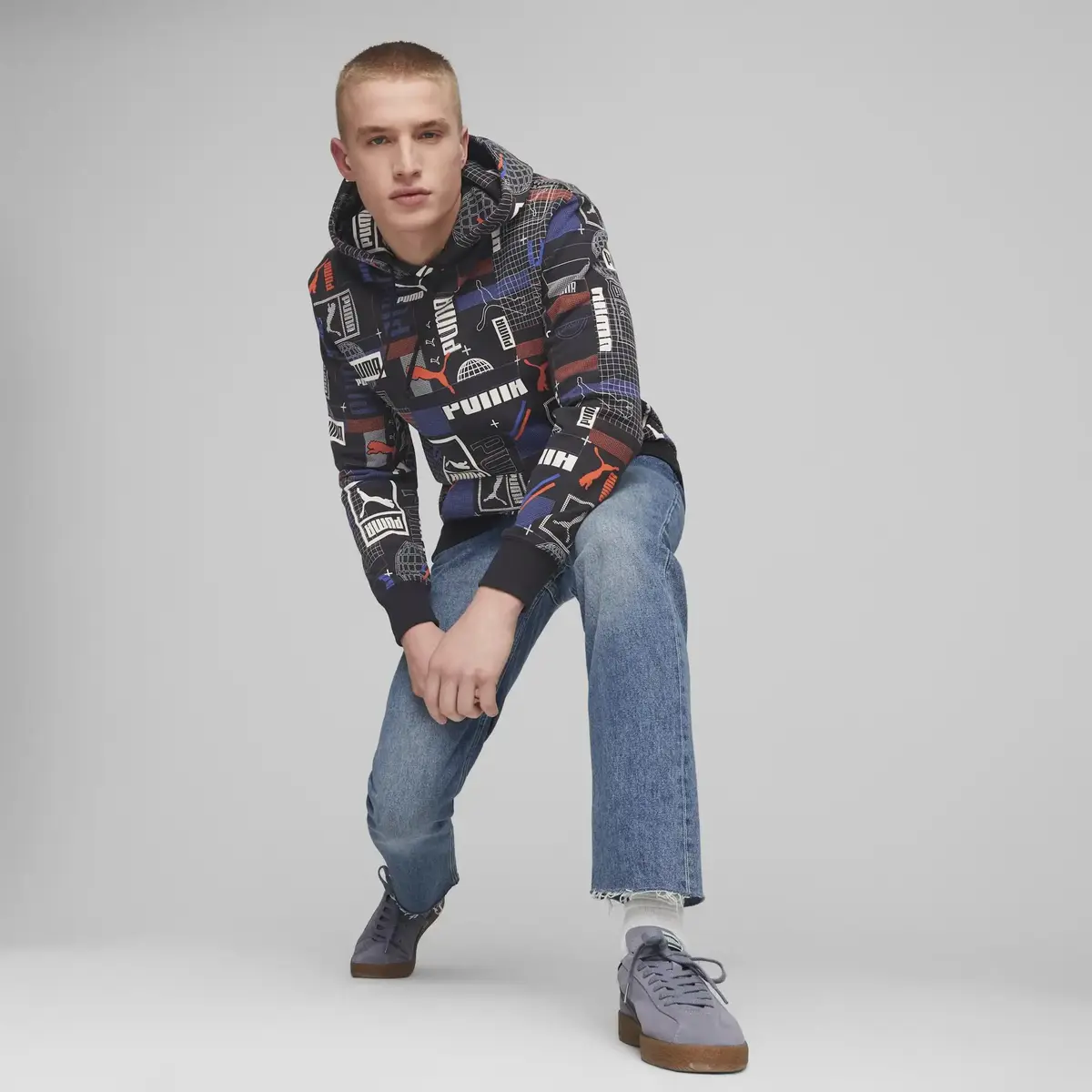 Puma CLASSICS GEN. PUMA AOP Hoodie