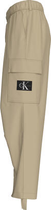 Calvin Klein REGULAR STRAIGHT CAR Erkek Krem Kargo Pantolonu