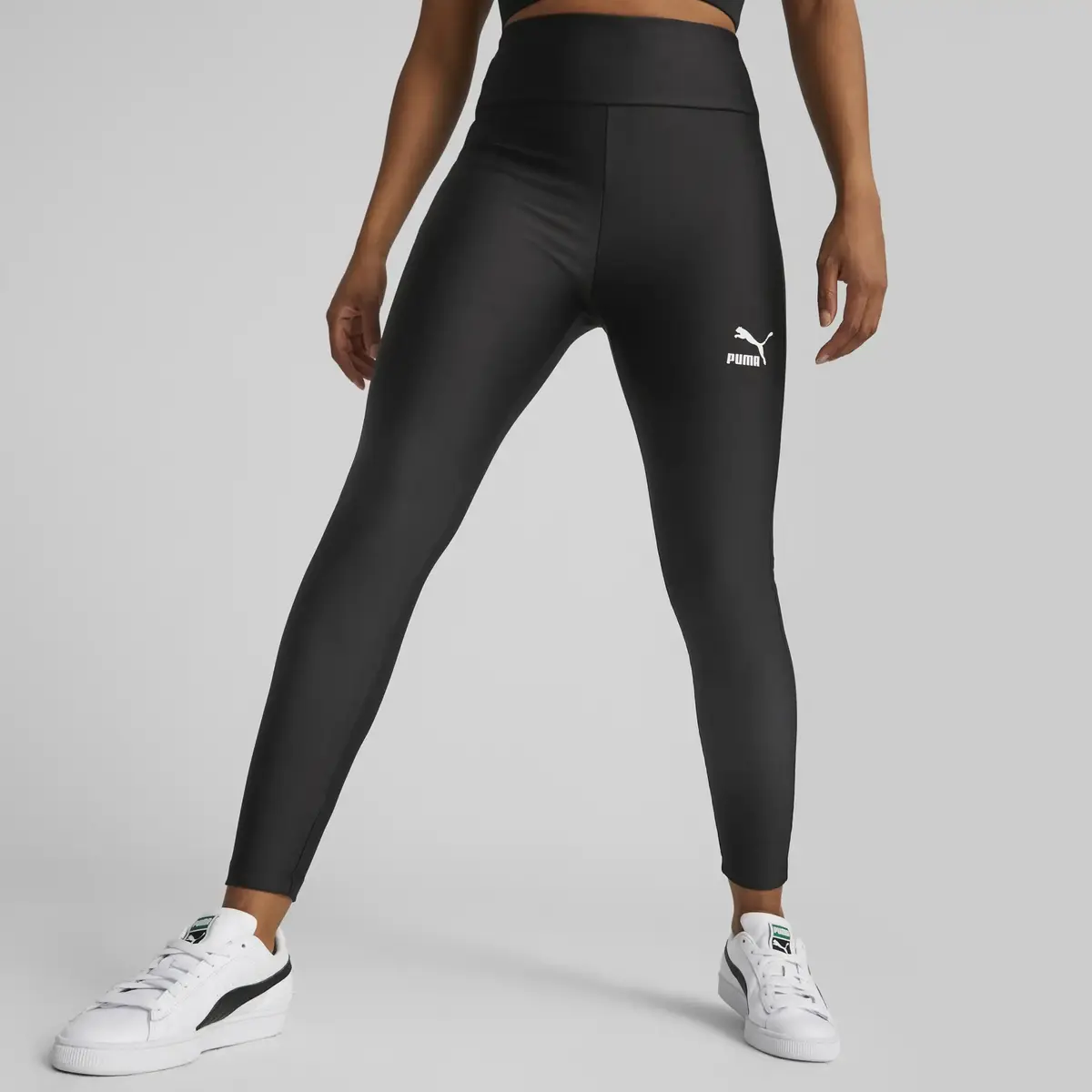 Puma T7 High Waist Leggings Siyah Kadın Tayt