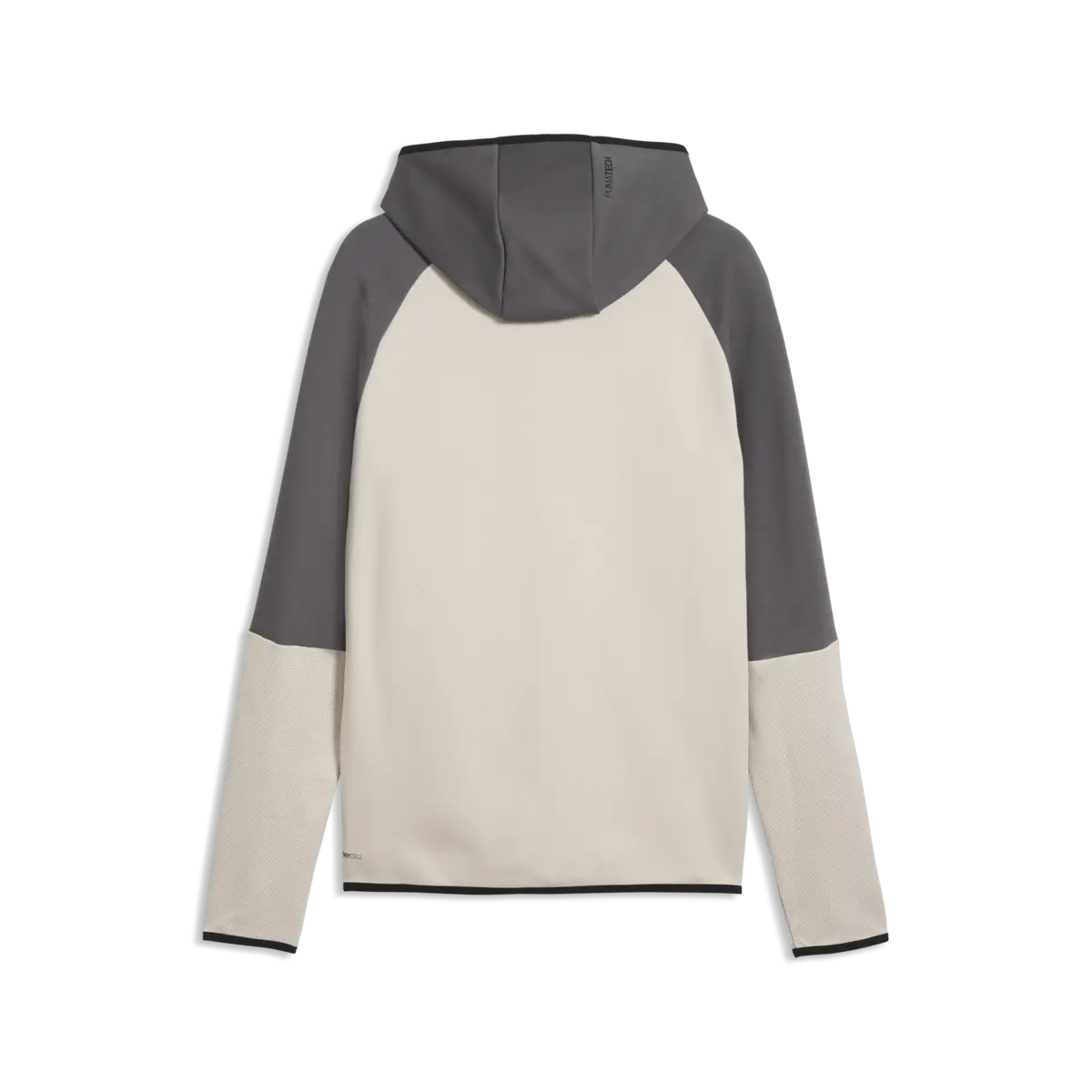 PUMA PUMATECH Full-Zip Hoodie Krem Erkek Sweatshirt