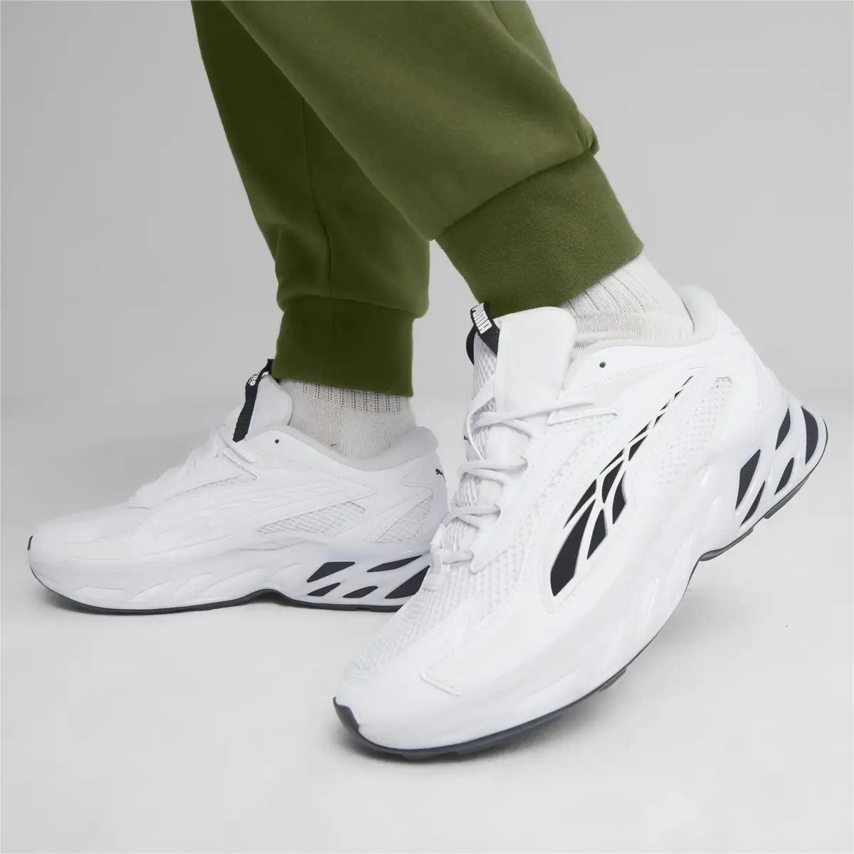 Puma Exotek NITRO Base Beyaz Erkek Günlük Spor Ayakkabı