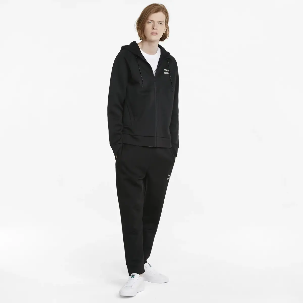 Puma Classics Tech Fz Hoodie Dk Siyah Erkek Hoodie