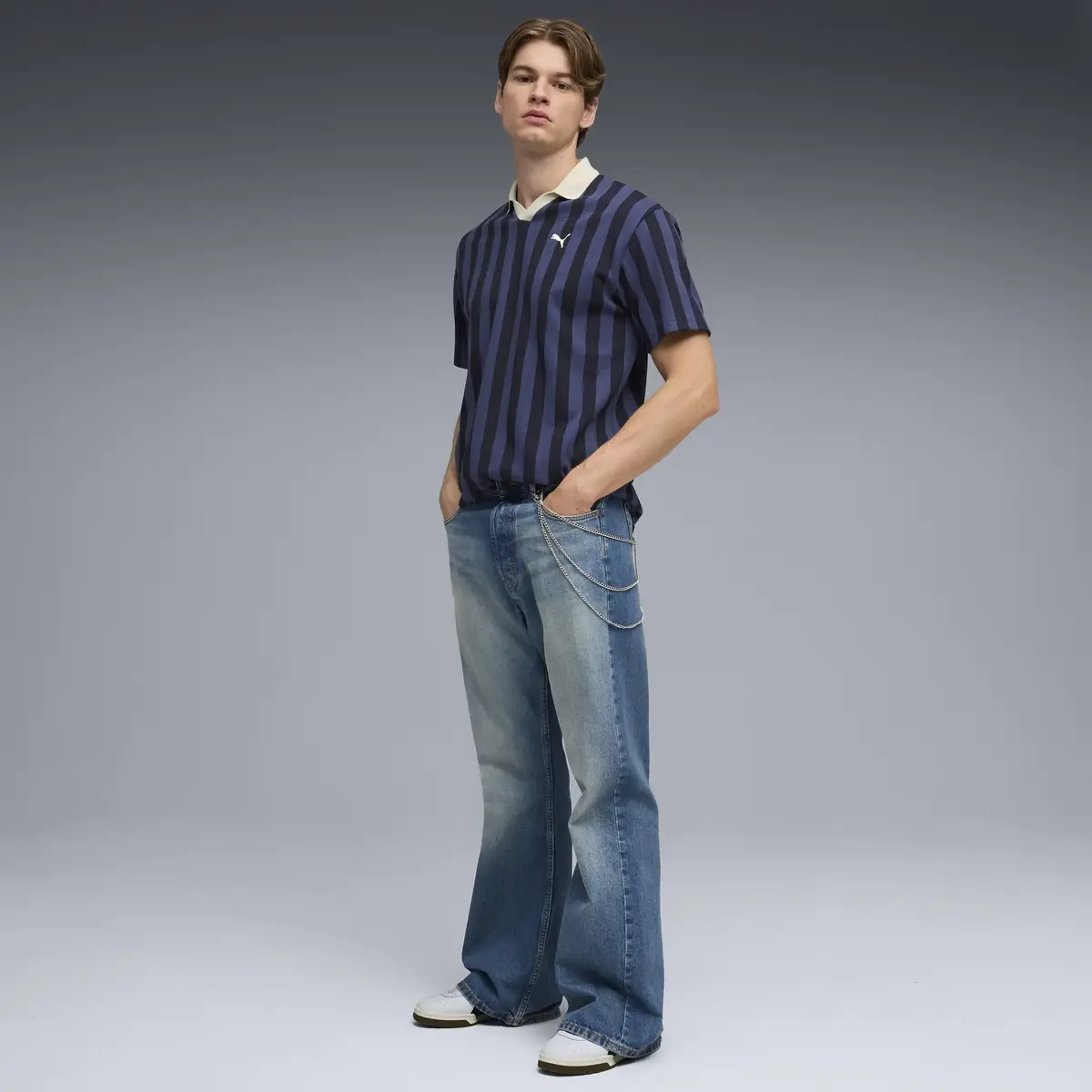Puma CLASS Pinnacle Tee Lacivert Erkek T-Shirt & Polo