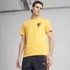 PUMA WARDROBE ESS Graphic Tee Sarı Erkek T-Shirt