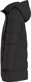 Calvin Klein LONG QUILTED PUFFER Kadın Siyah Şişme Mont