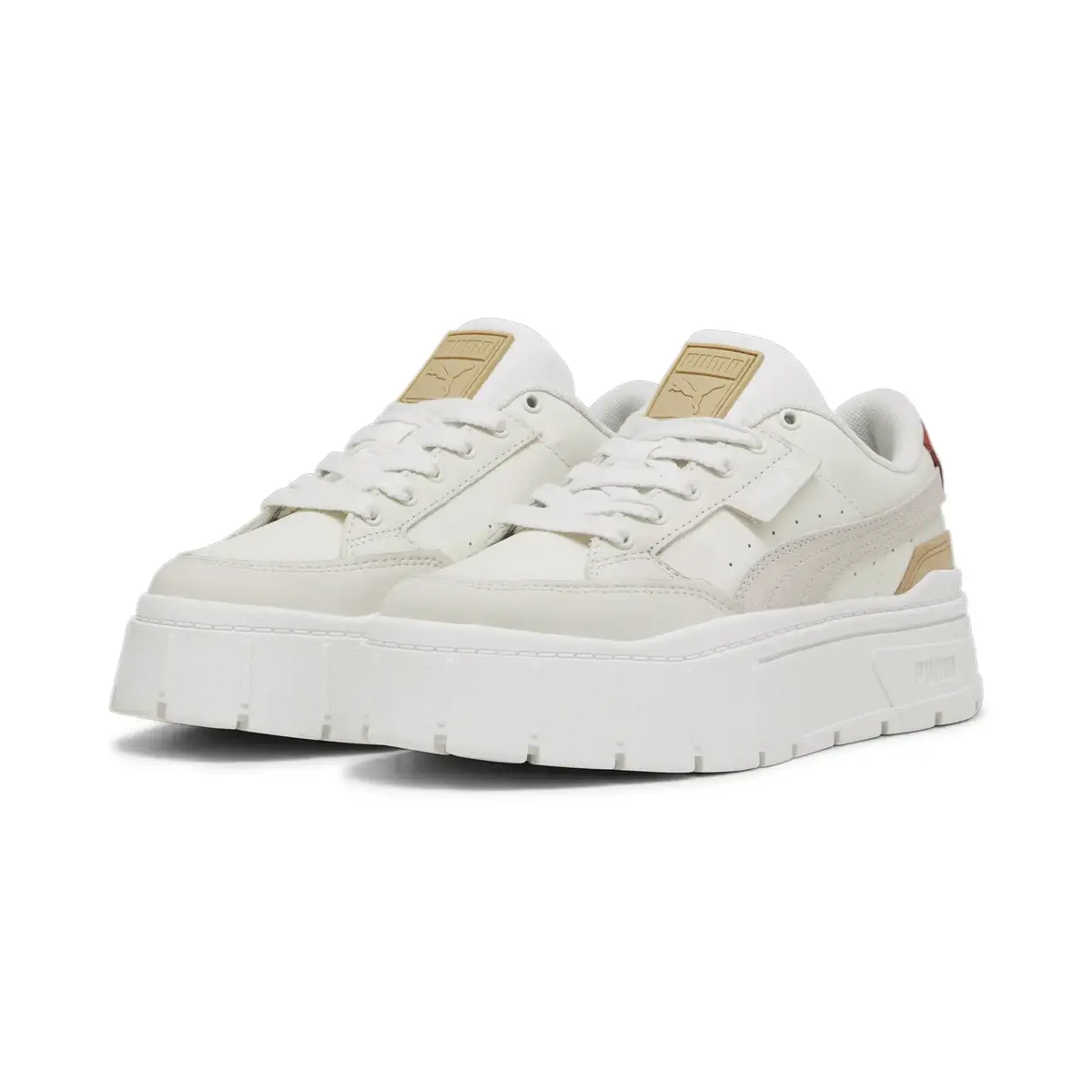 Puma Mayze Stack Luxe Wns Beyaz Kadın Günlük Spor Ayakkabı