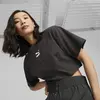 Puma DARE TO Cropped Relaxed Tee Siyah Kadın T-Shirt
