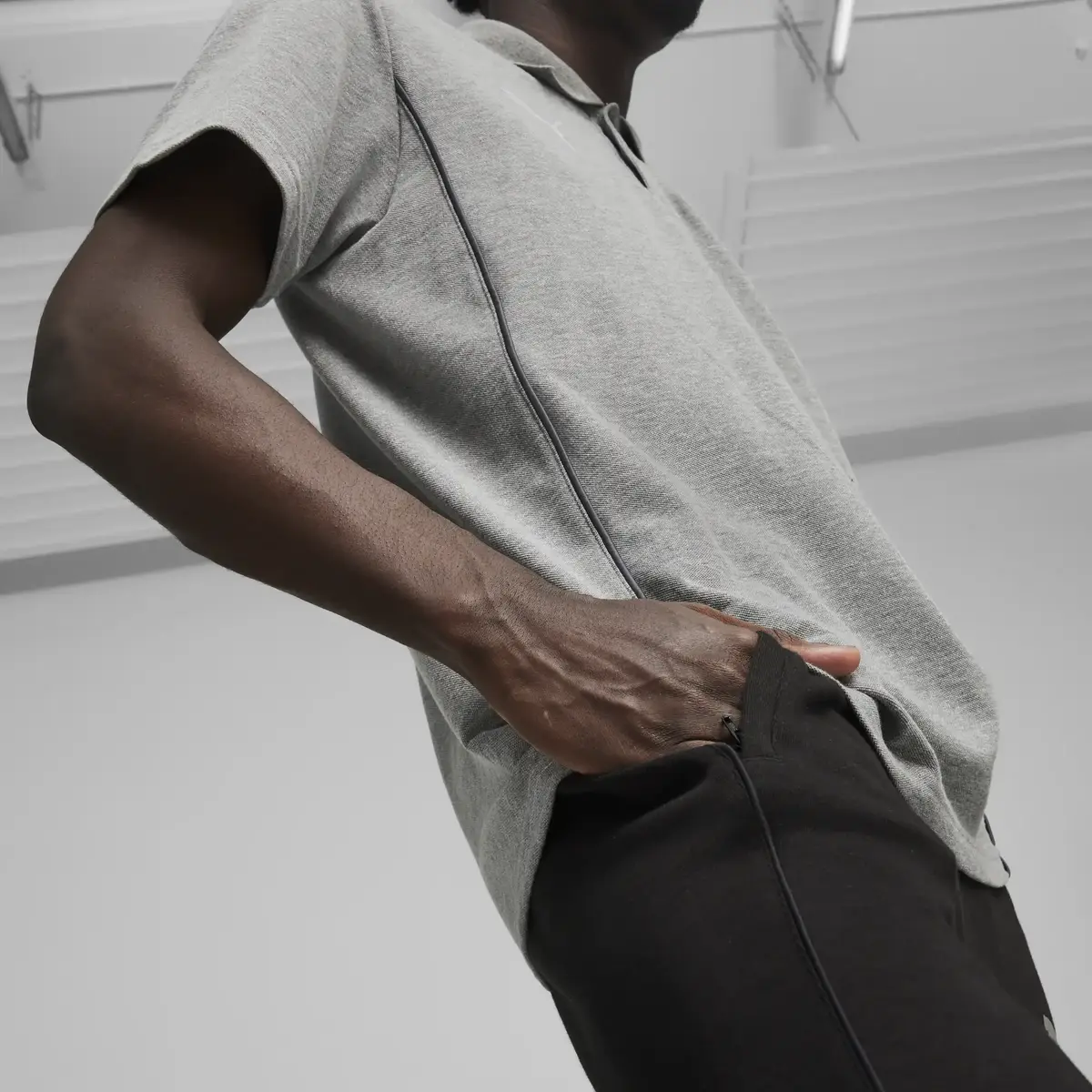 PUMA teamFINAL Casuals Pants PUMA Black-PUMA Siyah Erkek Eşofman Altı
