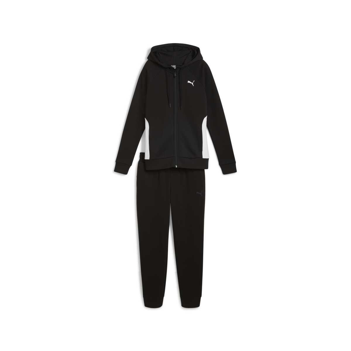 Puma Classic Hooded Tracksuit FL Siyah Kadın Eşofman Takımı