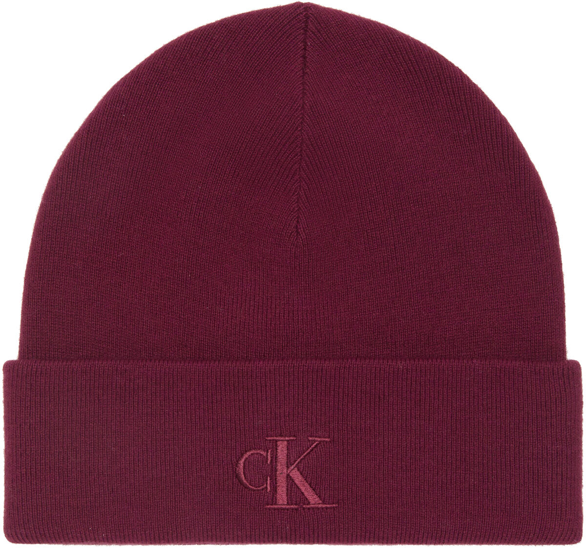 Calvin Klein CK FINE RIB BEANIE Kırmızı Erkek Şapka & Bere
