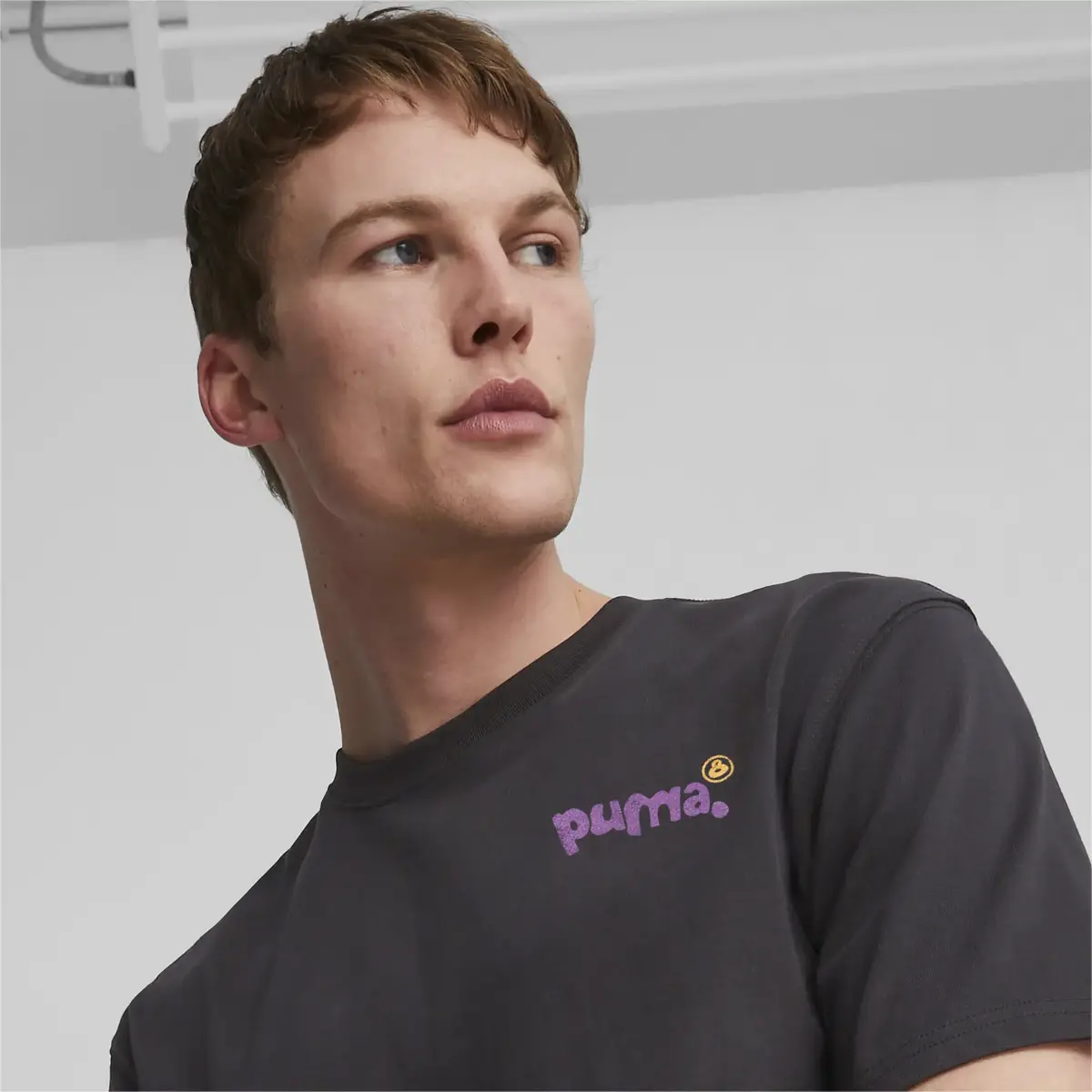 PUMA X 8ENJAMIN Graphic Tee Siyah Erkek T-Shirt