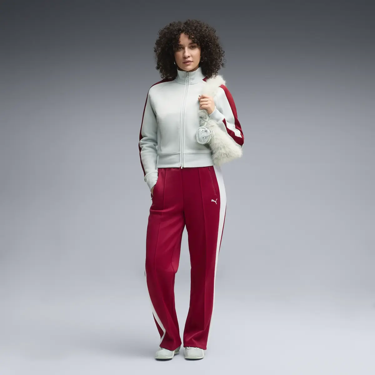 Puma T7 Jacket Beyaz Kadın Ceket