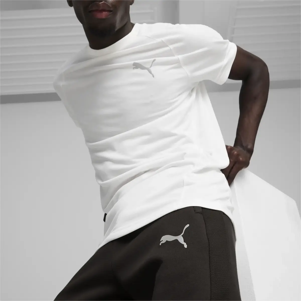 Puma EVOSTRIPE Pants DK Siyah Erkek Eşofman Altı