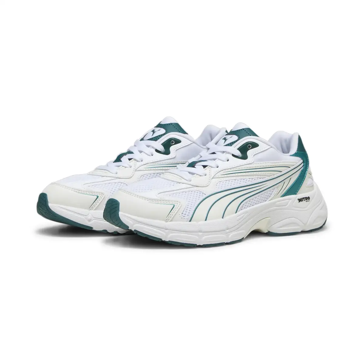 Puma Teveris Nitro Metallic Wns Beyaz Kadın Günlük Spor Ayakkabı