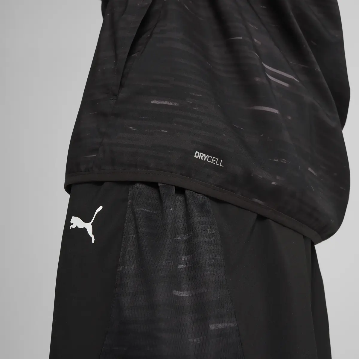 Puma M TAD ESS AOP Woven Jacket Siyah Erkek Ceket