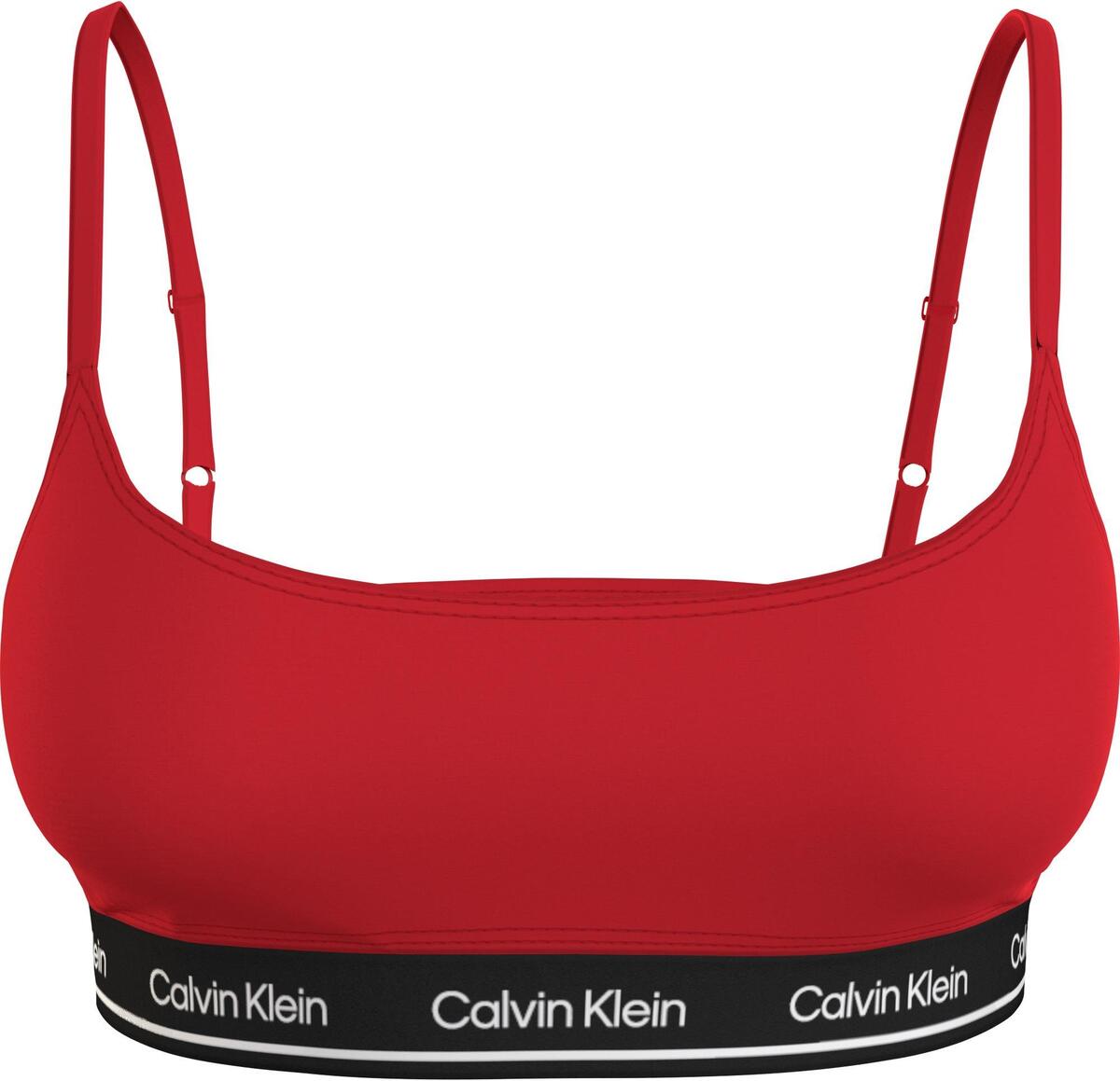 Calvin Klein BRALETTE-RP, XNE Kırmızı Bikini Üstü