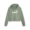 Puma Ess Cropped Logo Hoodie Fl Eucalyptus Yeşil Kadın Hoodie