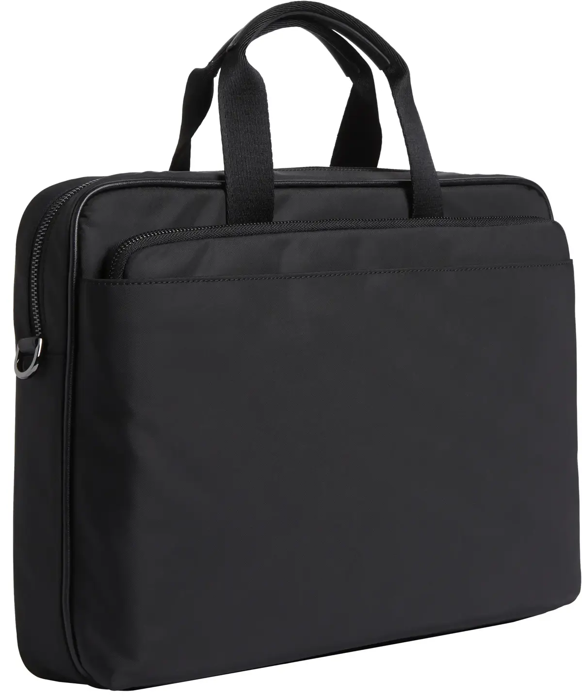 Calvin Klein  CK EST. NYLON LAPTOP Erkek Siyah Omuz Çanta