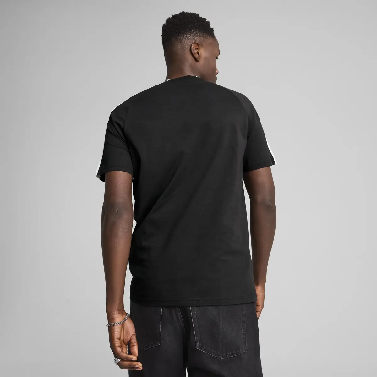 Puma T7 Tee Siyah Erkek T-Shirt