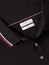 Tommy Hilfiger TIPPED SLIM FIT POLO, BDS Siyah Erkek T-Shirt & Polo