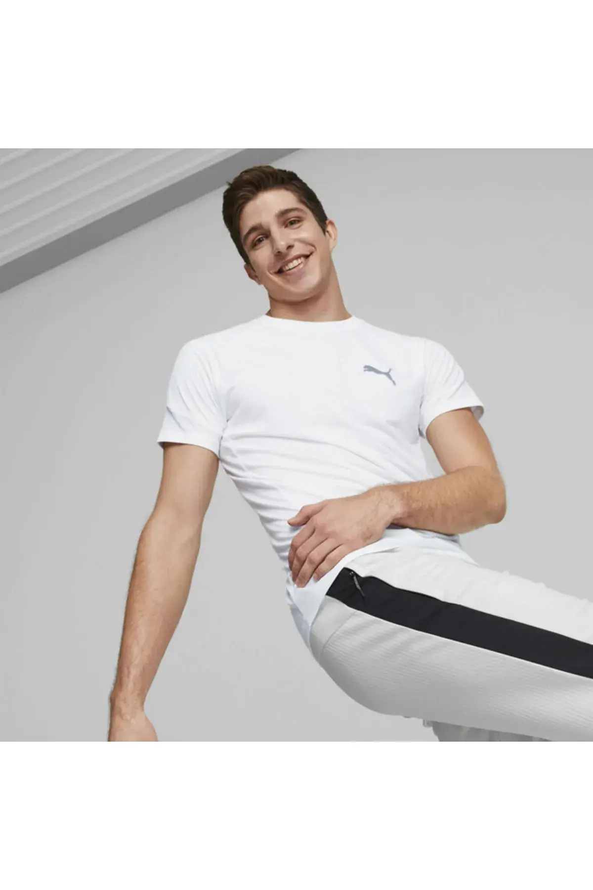 Puma Evostripe Tee Beyaz Erkek T-Shirt