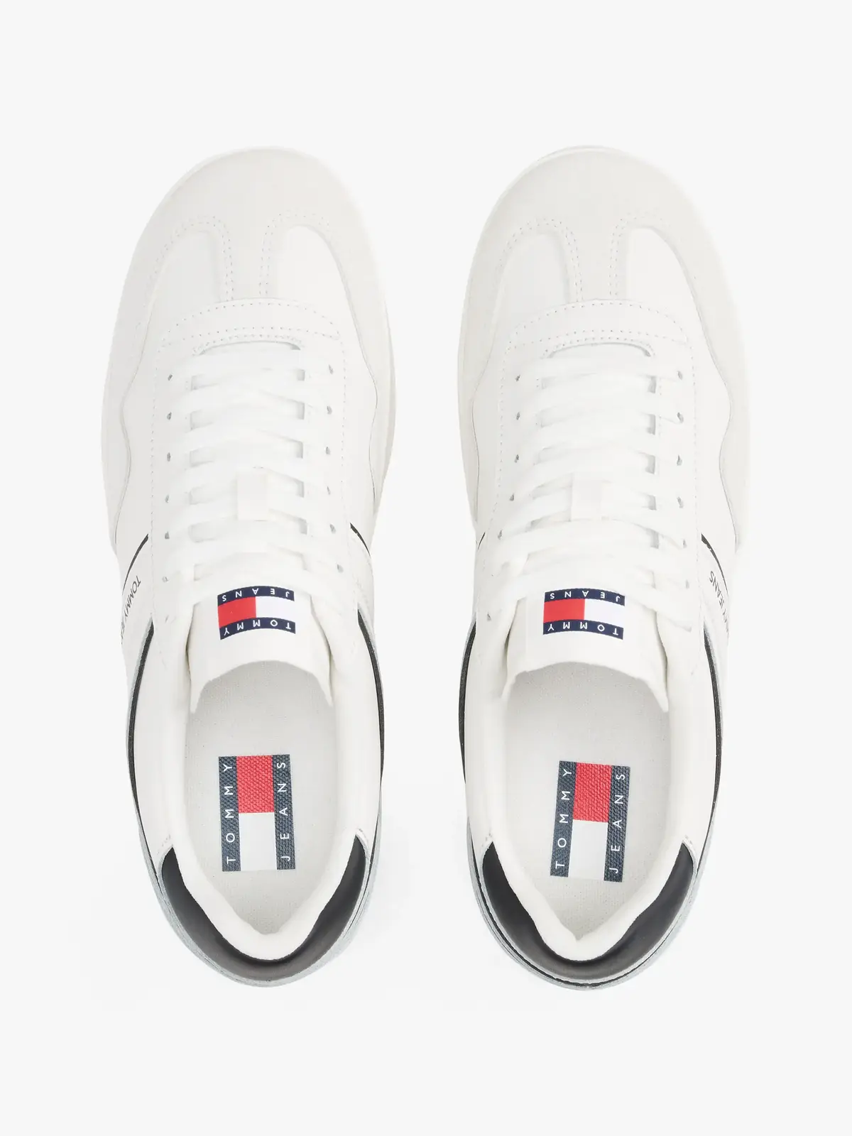 Tommy Hilfiger THE GREENWICH LEATHE, TCR Beyaz Erkek Spor Ayakkabı & Sneaker