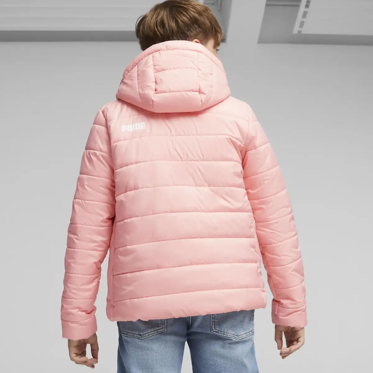 Puma ESS Padded Jacket Pembe Çocuk Mont