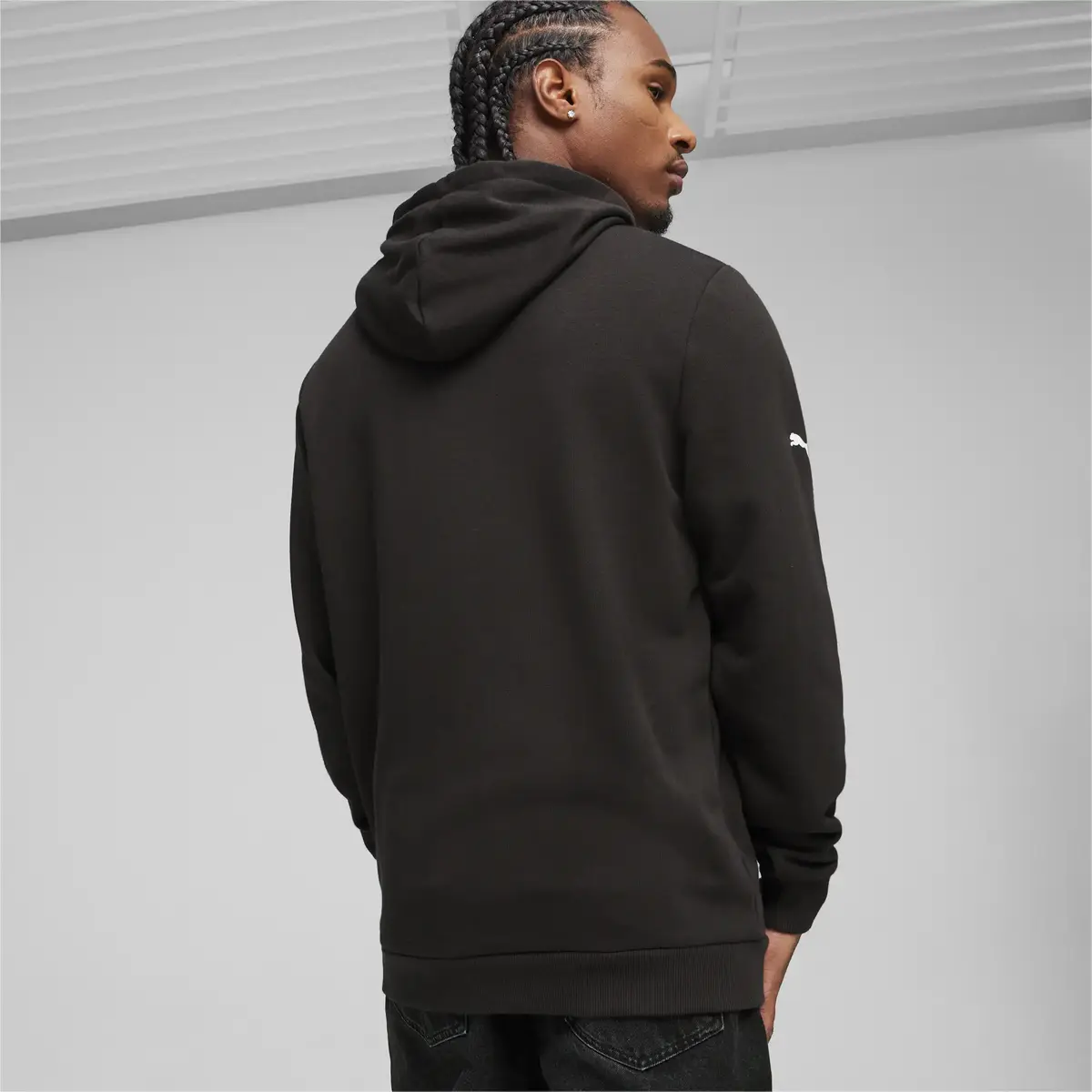 Puma BMW MMS ESS Hoodie FT Siyah Erkek Sweatshirt