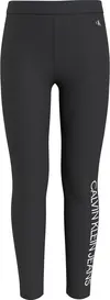 Calvin Klein LOGO LEGGING Kadın Siyah Tayt