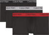 Calvin Klein LOW RISE TRUNK 3PK Siyah Erkek Boxer Calvin Klein LOW RISE TRUNK 3PK Siyah Erkek Boxer