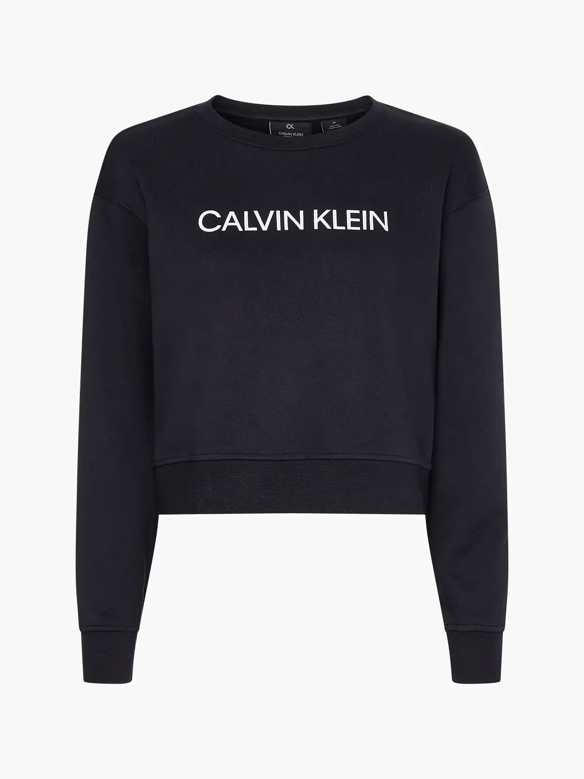 Calvin Klein PW - Pullover Kadın Siyah Sweatshirt