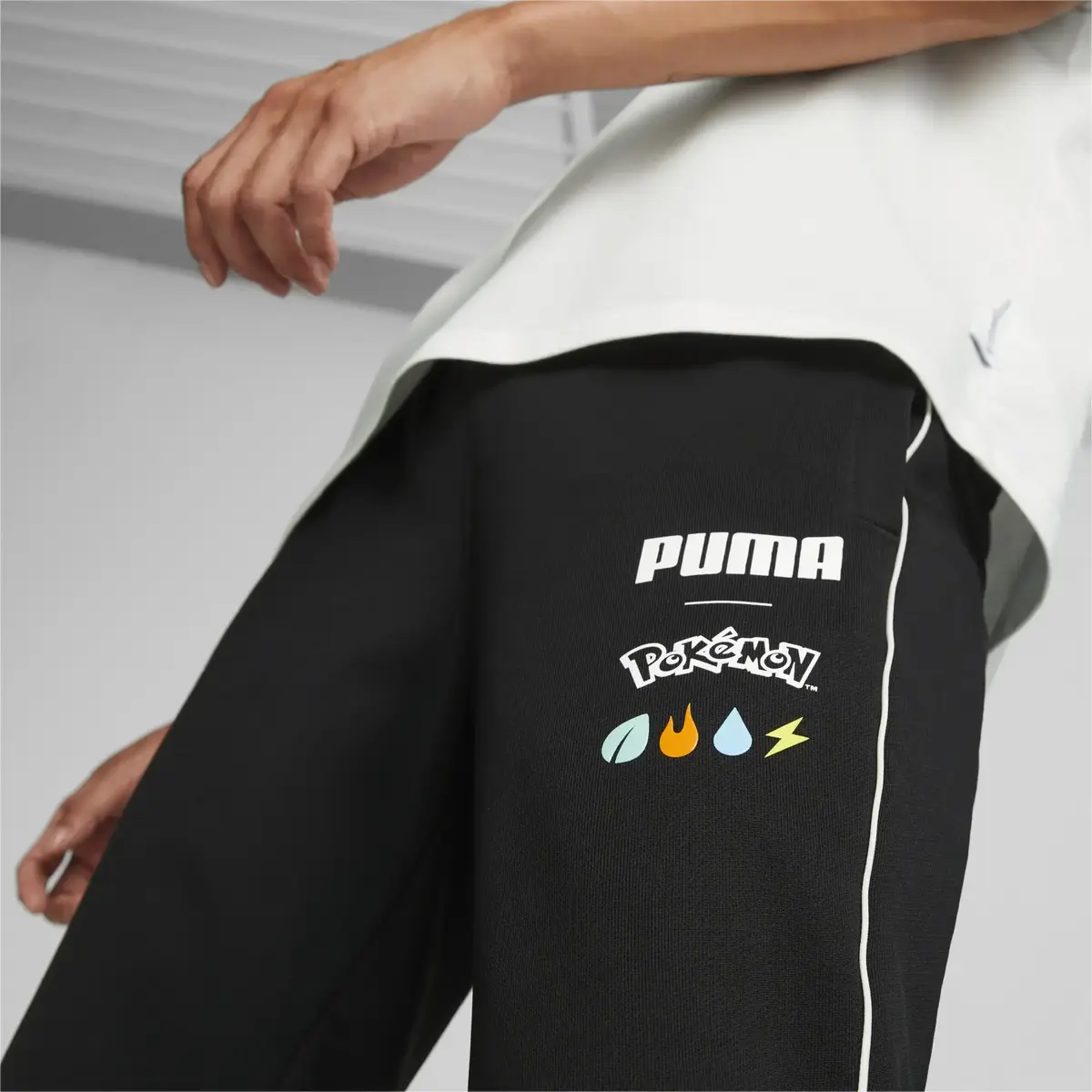 PUMA X POKEMON T7 Pants Siyah Erkek Pantolon