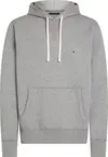 Tommy Hilfiger ESSENTIAL FLEECE HOO Erkek Gri Sweatshirt