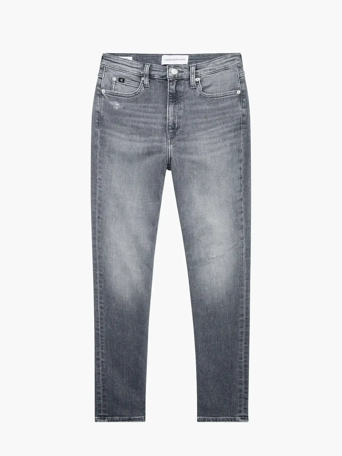 Calvin Klein HIGH RISE SKINNY Kadın Antrasit Kot Pantolon