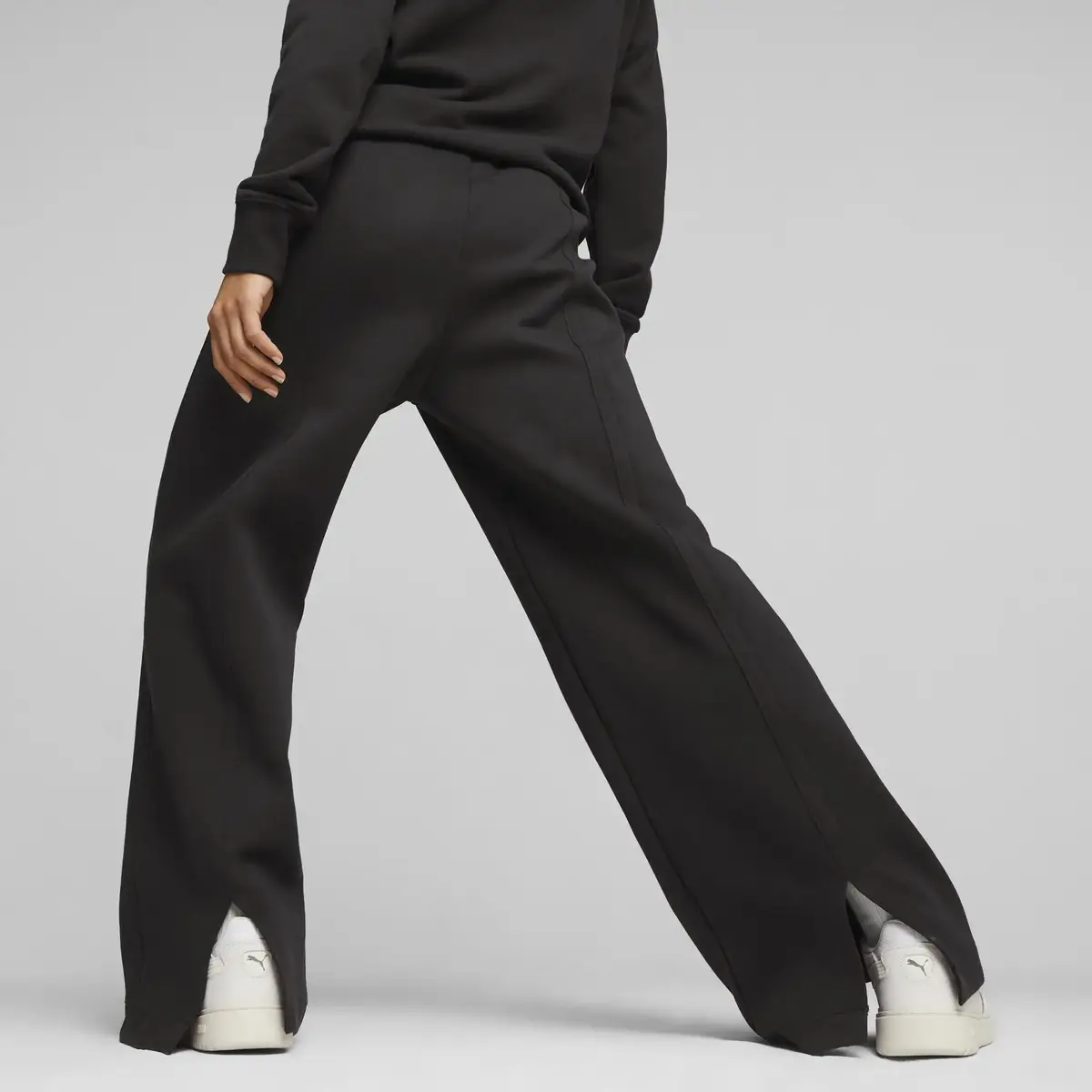 Puma INFUSE Wide Leg Pants Siyah Kadın Eşofman Altı