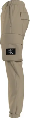 Calvin Klein SKINNY WASHED CARGO Erkek Krem Kargo Pantolonu