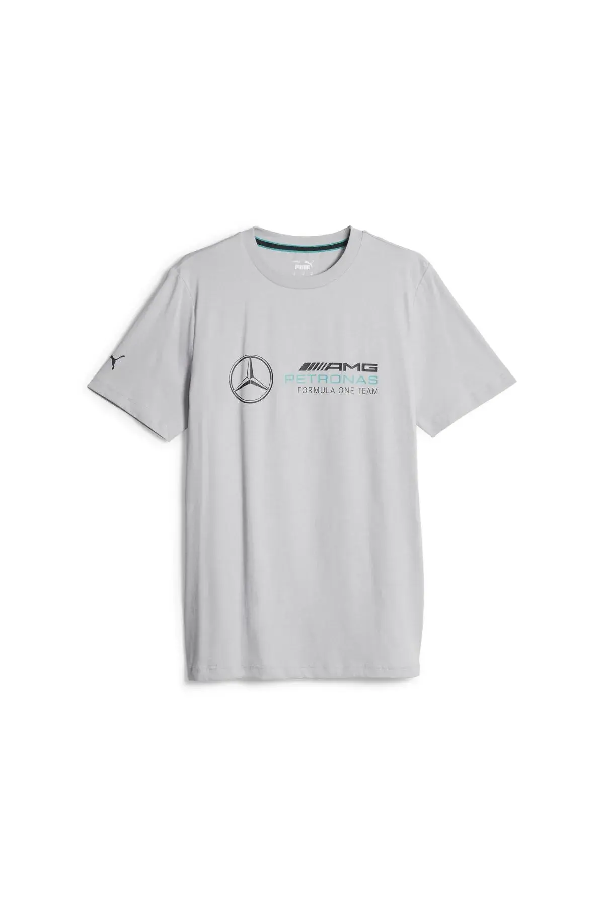 Puma MAPF1 ESS Logo Tee Gri Erkek T-Shirt
