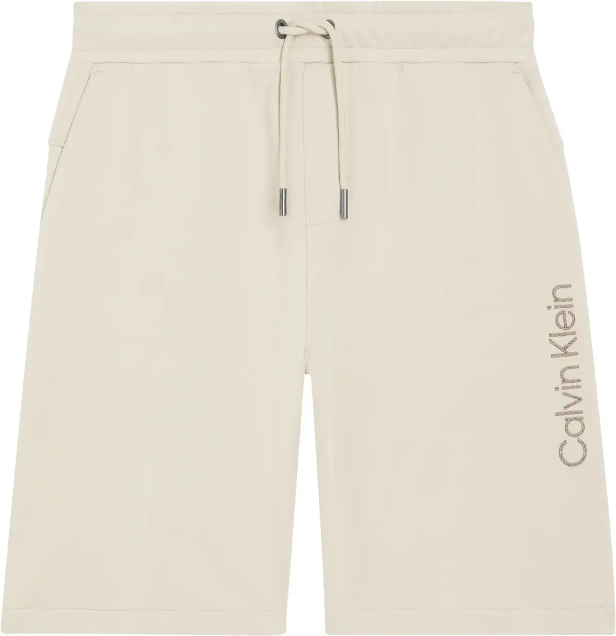 Calvin Klein TEXTURED EMBR LOGO S, PDV Krem Erkek Şort
