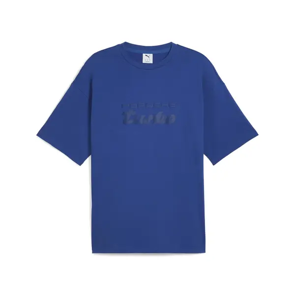 Puma PL ESS Tee Mavi Erkek T-Shirt