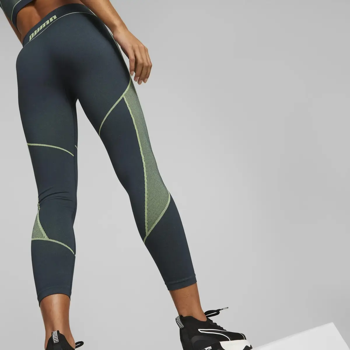 Puma Formknit Seamless Tight Lacivert Kadın Performans Tayt