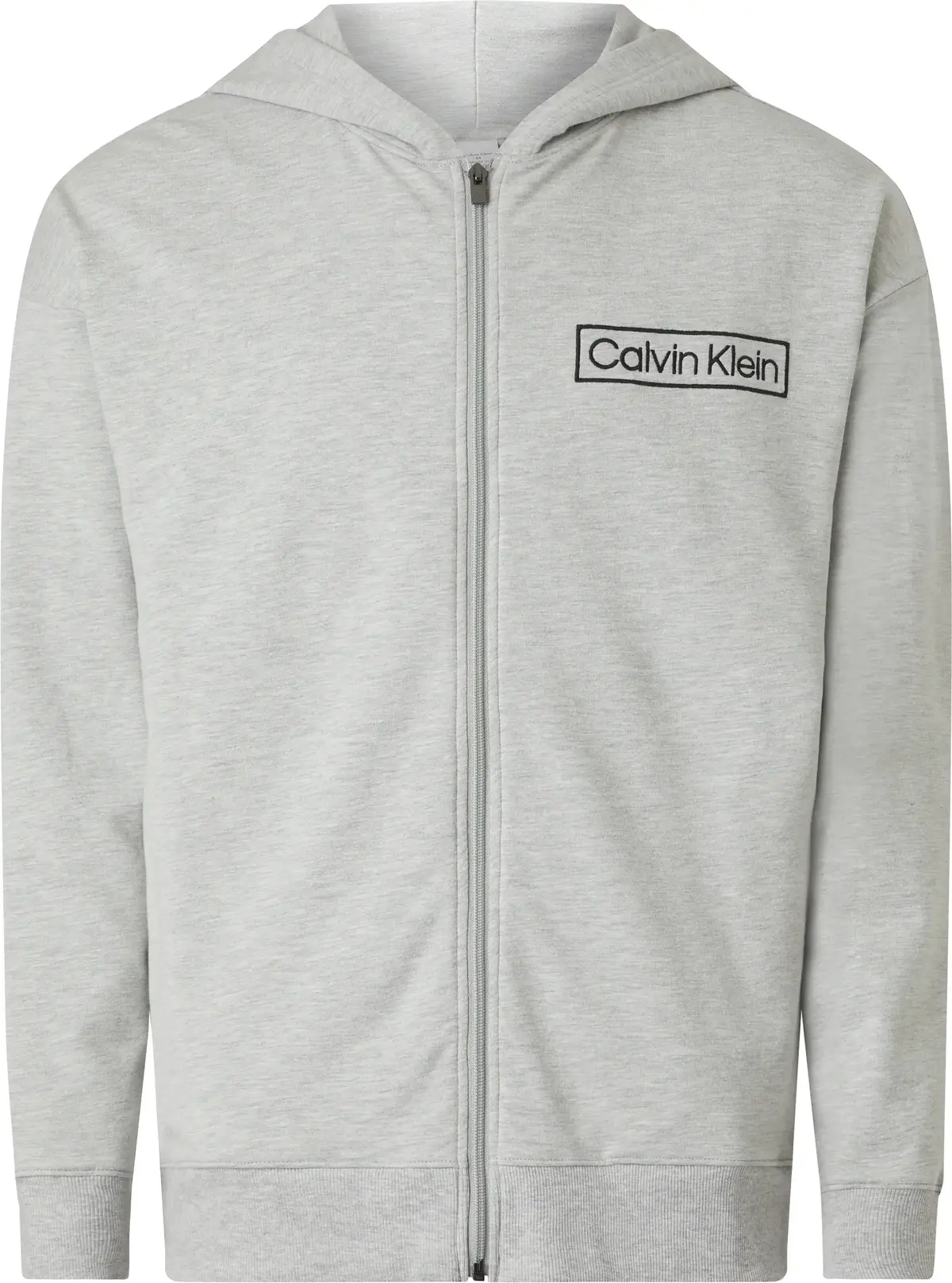 Calvin Klein FULL ZIP HOODIE Erkek Gri Hoodie
