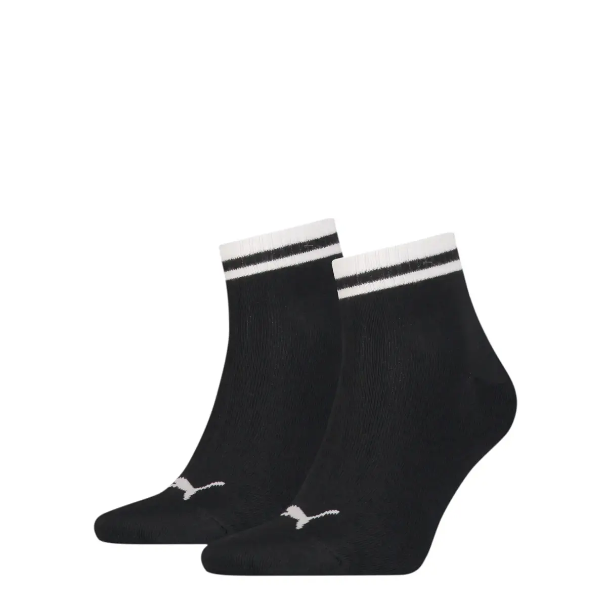 Puma PUMA HERITAGE QUARTER 2P UNISEX black Unisex Siyah 2'li Çorap