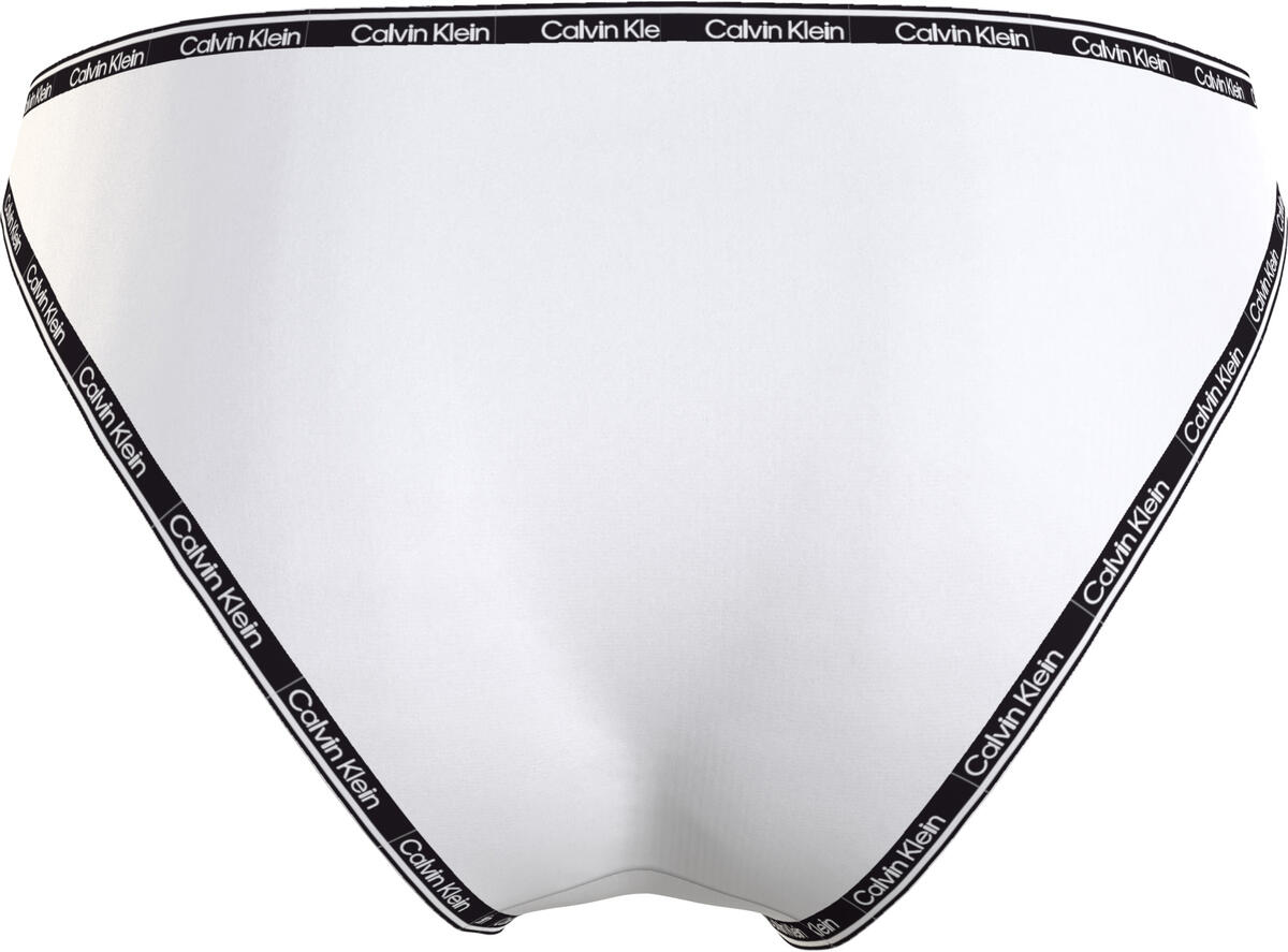 Calvin Klein HIGH LEG CHEEKY BIKI Kadın Beyaz Bikini Altı