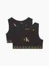 Calvin Klein 2PK BRALETTE Kadın Siyah Bralet