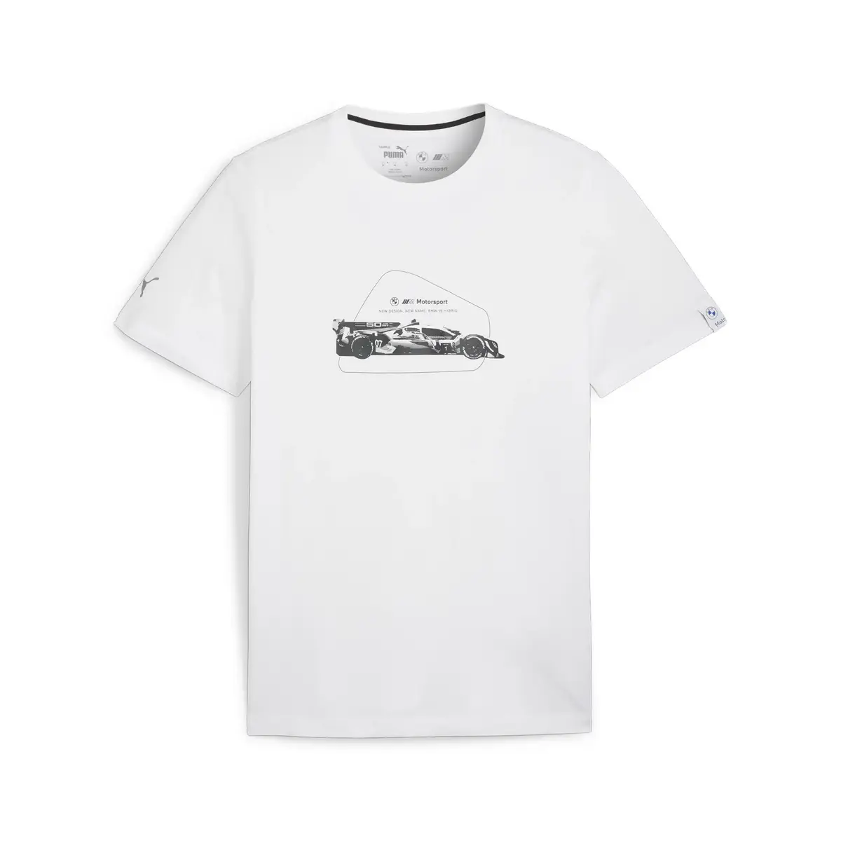 Puma BMW MMS ESS Graphic Tee Beyaz Erkek T-Shirt