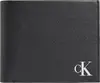 Calvin Klein MONO SILVER BIFOLD W Erkek Siyah Cüzdan