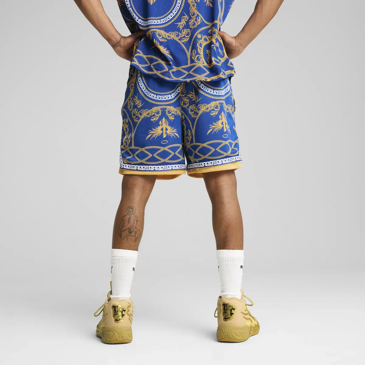 Puma Melo Golden Short Siyah Erkek Şort