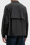 Calvin Klein LS CRINKLE STAND COLLAR TRACK JA Siyah Erkek Ceket
